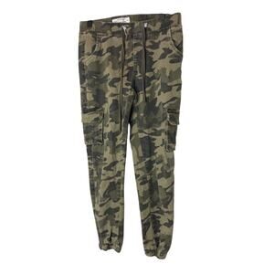 Papaya Camouflage High Rise Women's Small Adjustable Fitted Streetwear Joggers